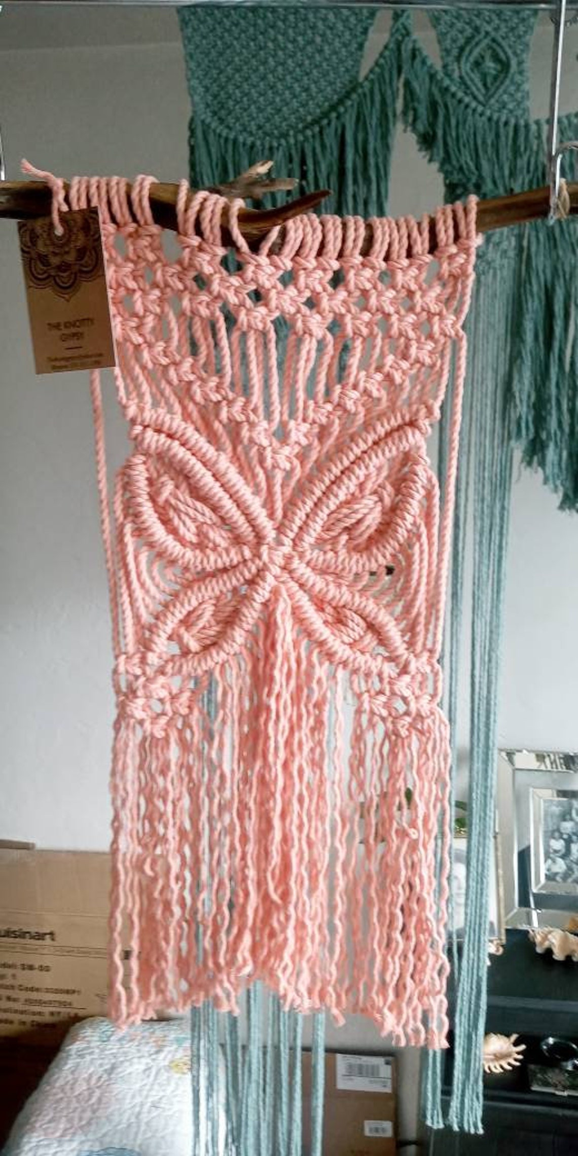 Macrame Butterfly Wall Hanging Etsy