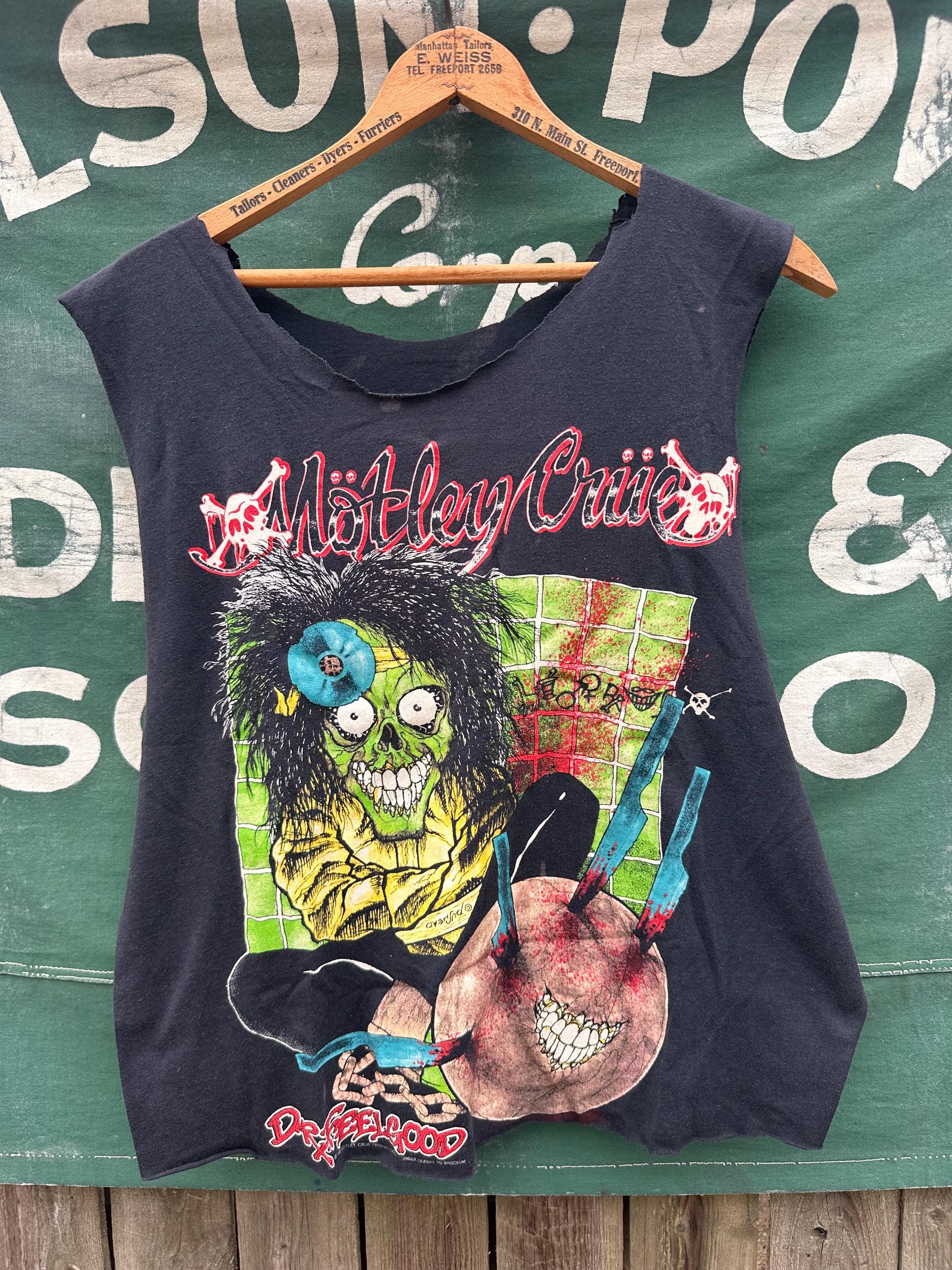 1989年製ヴィンテージ モトリー・クルー ドクター・フィールグッド T 