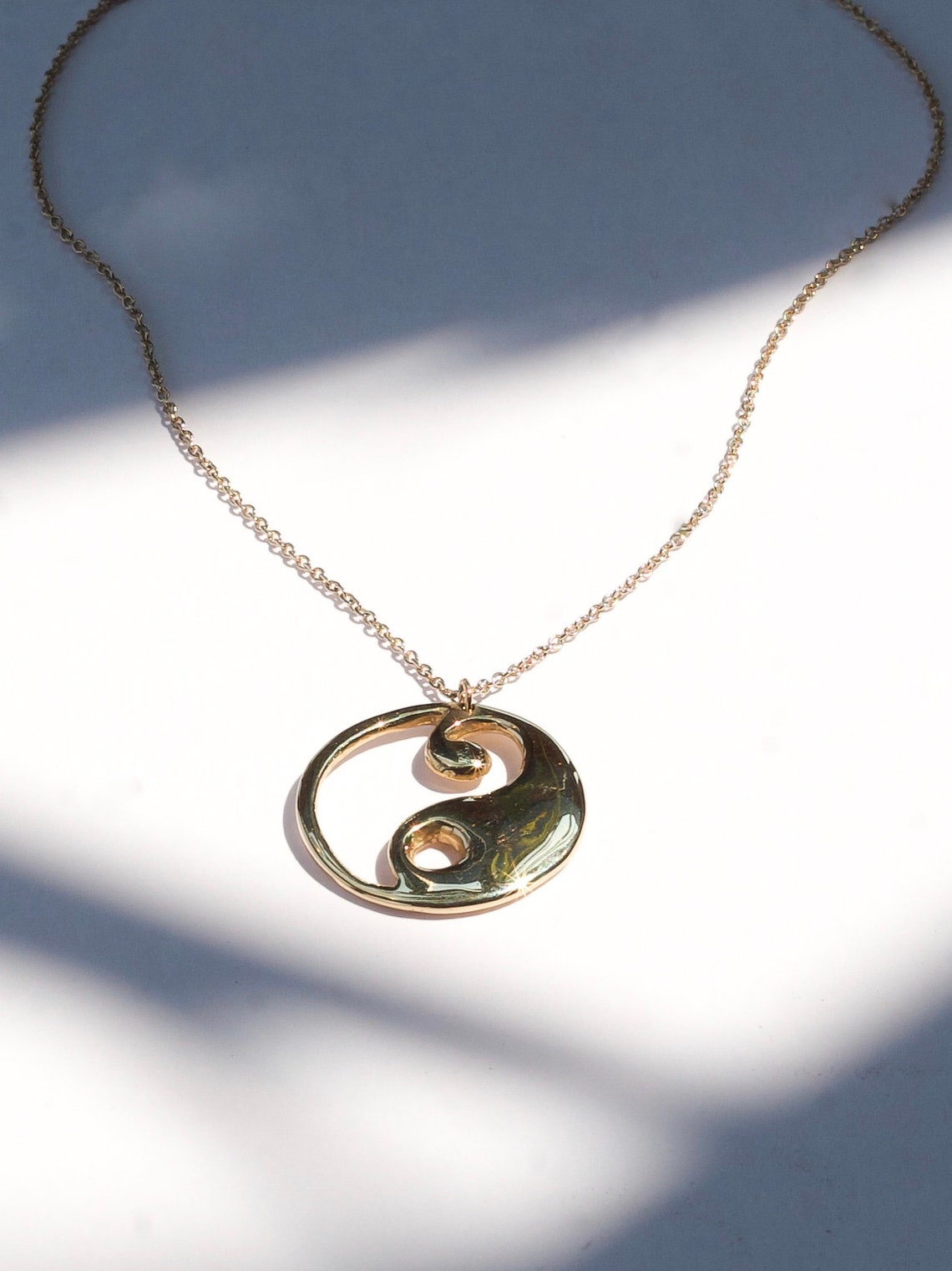 Yin and Yang Necklace / Symbolic Jewelry/ Yin Yang Jewelry Etsy