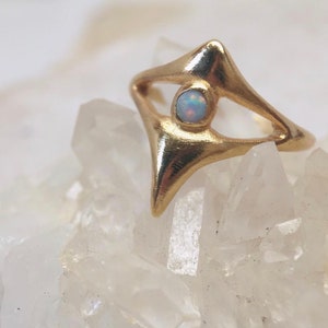 Phoenix Ring, Opal Ring, Statement Ring, Gemstone Ring, Small Gemstone Ring