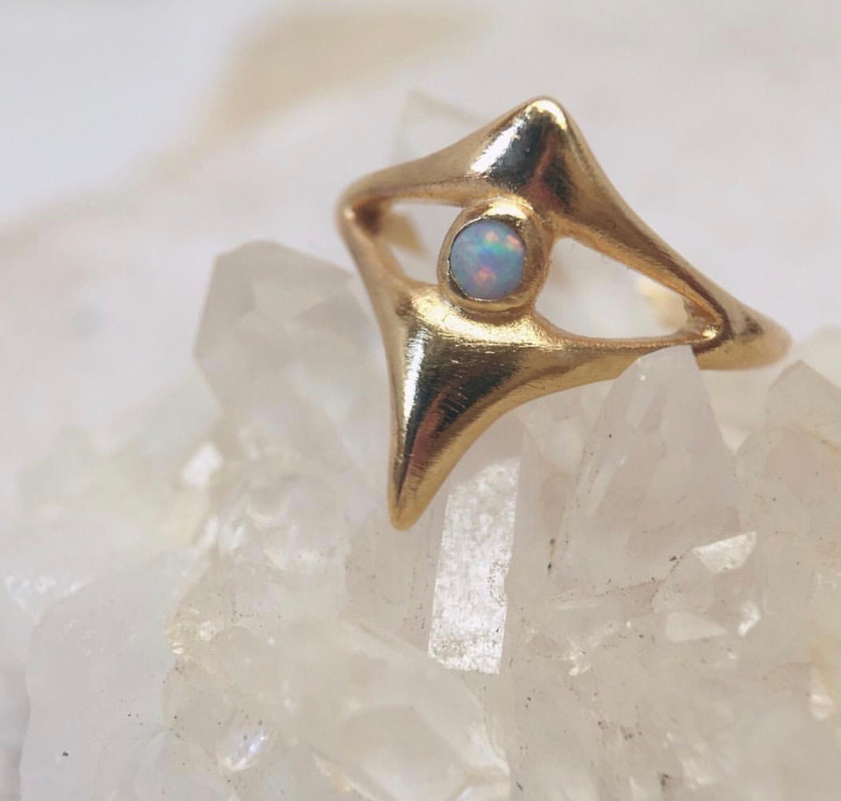 Rising Phoenix Opal Ring