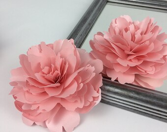 Peony Paper flower template - SVG paper flower - SVG flower - 3d flowers