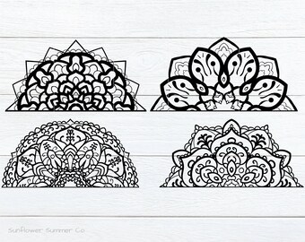 Download Half Mandala Etsy