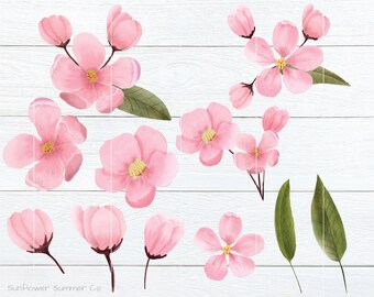 Apple Blossom Art Etsy Apple Blossom Art Etsy