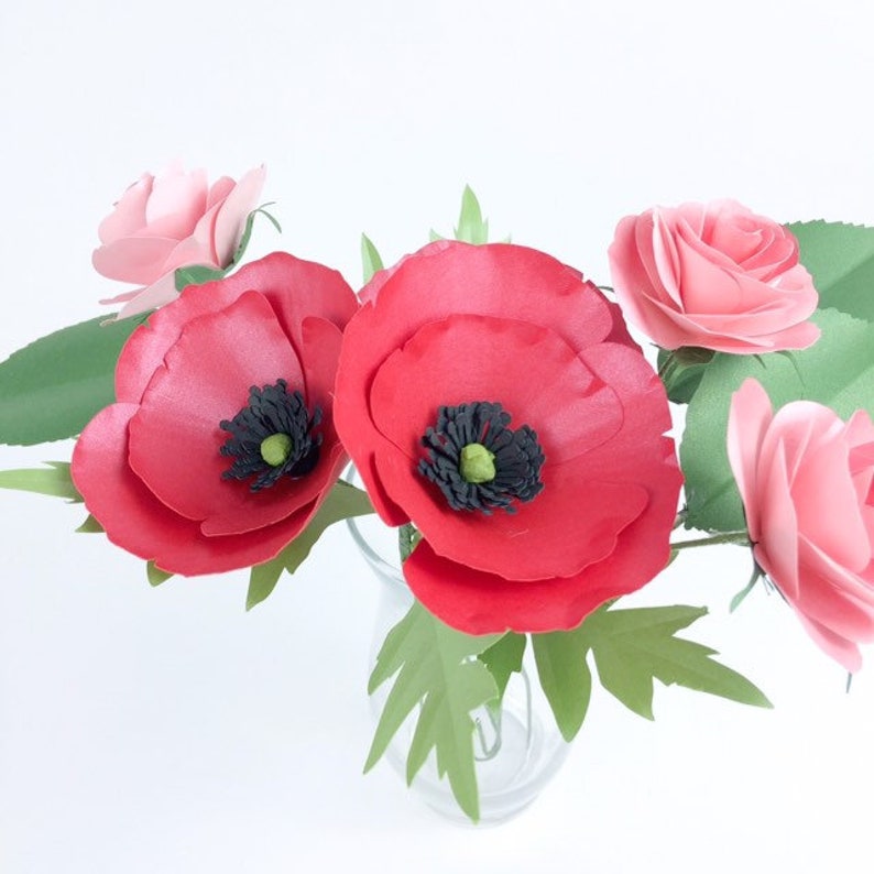 Free Free 289 Poppy Flower Outline Svg SVG PNG EPS DXF File