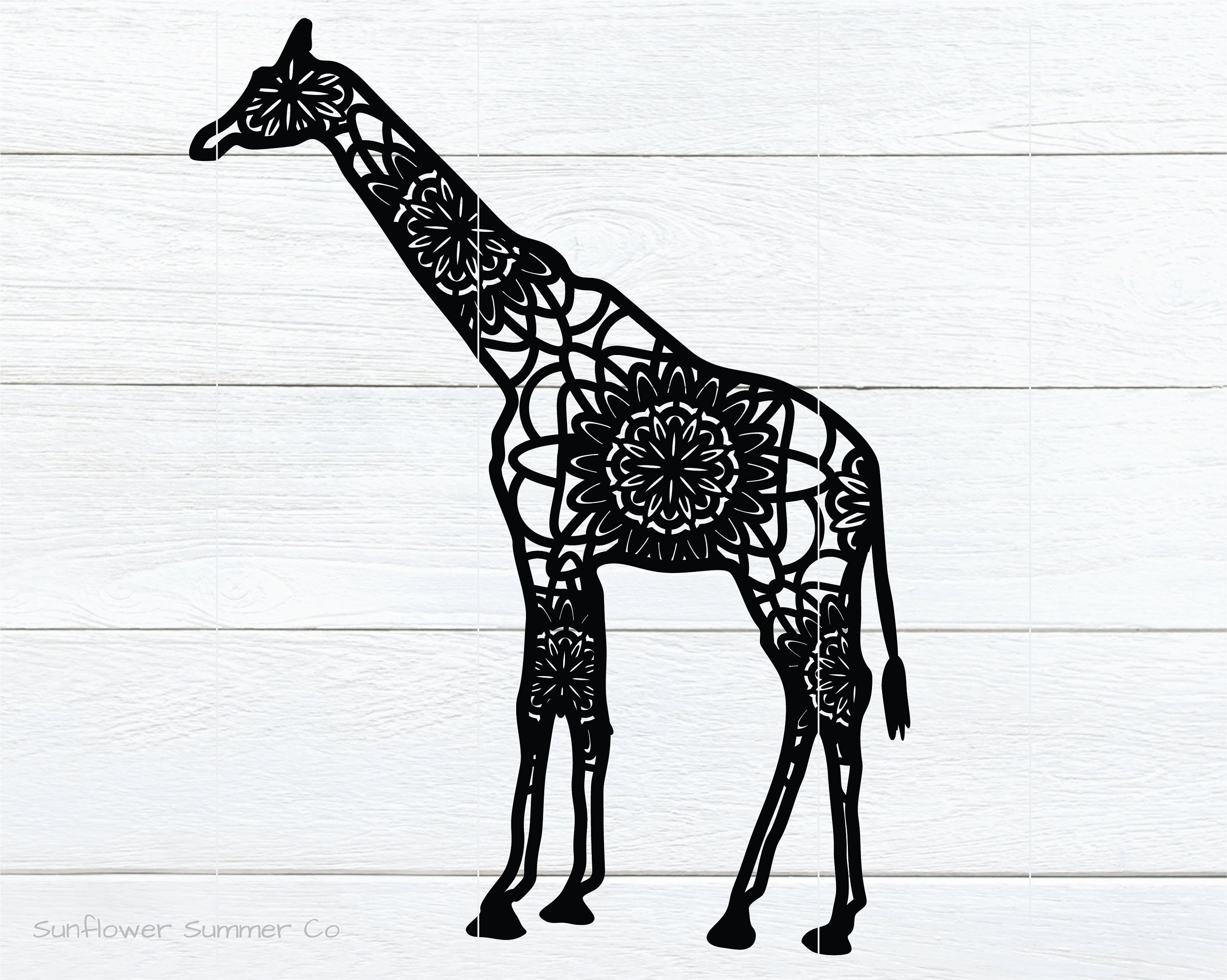 Download Giraffe Mandala Svg File Png Cricut Cut Files Safari Svg Etsy