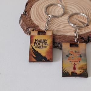 Broadway Program Keychain,  Stocking Stuffer, Musical Theatre Keyrings
