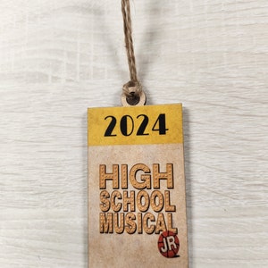 Broadway Program Ornaments, Personalized Theater Ornaments, Custom Christmas Ornaments for Theater, Stocking Stuffer