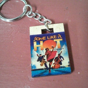 Broadway Program Keychain,  Stocking Stuffer, Musical Theatre Keyrings