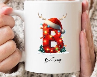 Personalized Christmas Mug: Festive Holiday Coffee Cup