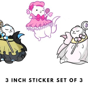 MAGICAL FERRET GIRLS (Set of 3) Pre Order