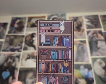 Hang In There Ferret Sticker