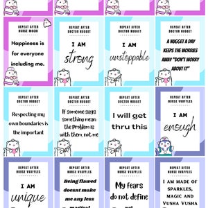 FERRET AFFERMATION CARDS