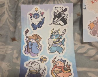 Final Fantasy Ferret Stickers