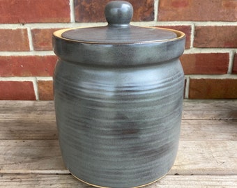 Extra Large Stoneware Canister