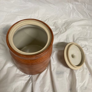 Small Stoneware Canister image 6