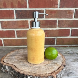 Stoneware Soap Dispenser