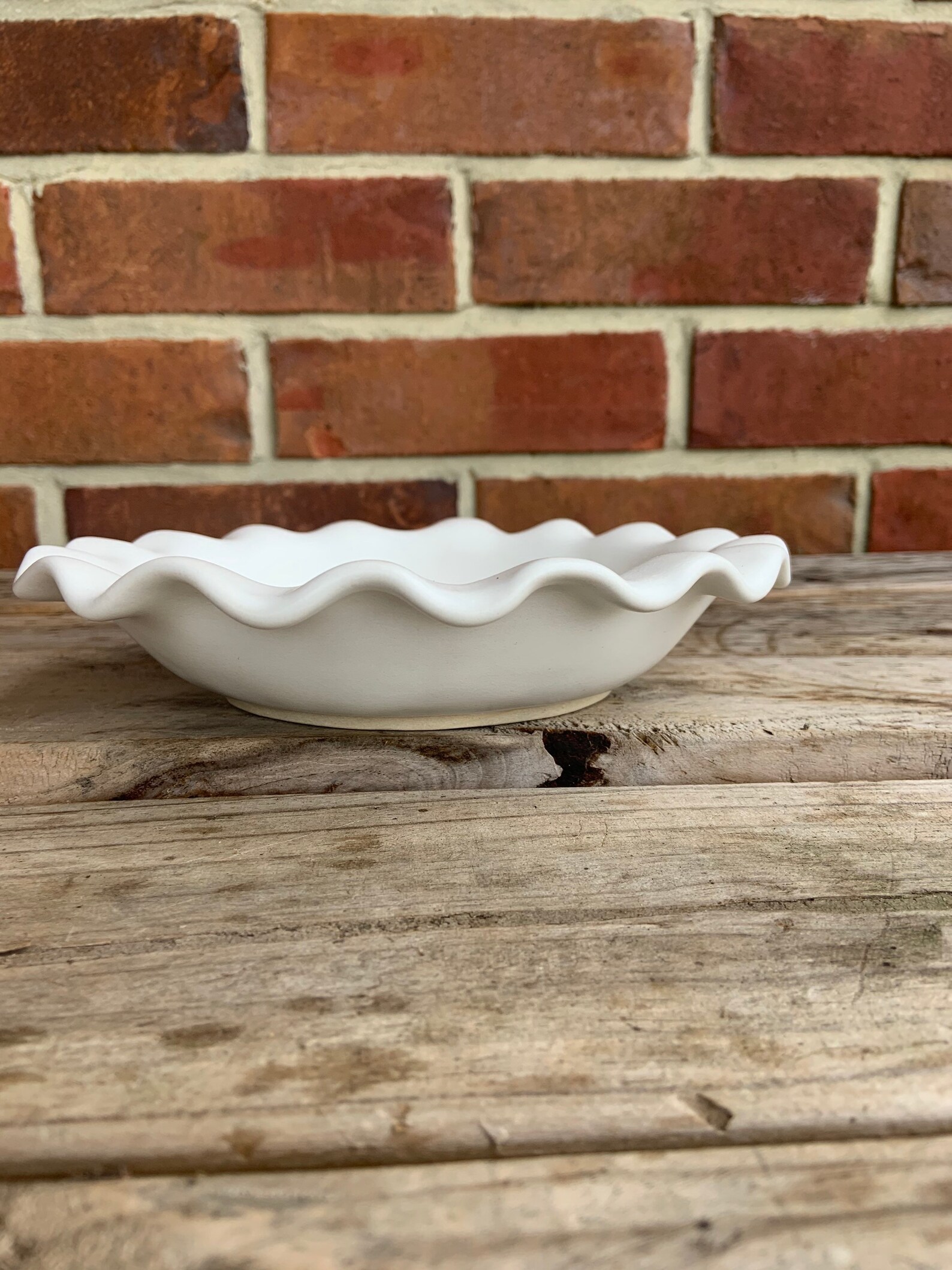 Individual Stoneware Pie Dish Etsy