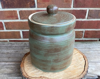 Large Stoneware Canister