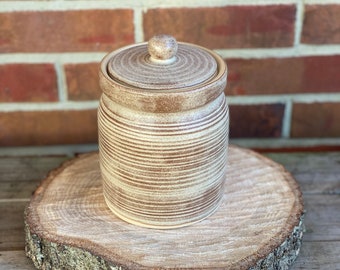 Small Stoneware Canister