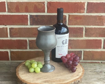 Stoneware Wine Goblet