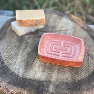 Stoneware Soap Dish Persimmon