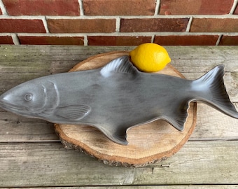 Stoneware Trout Platter