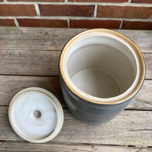 Large Stoneware Canister image 8