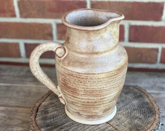 Stoneware Pitcher