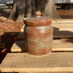 Small Stoneware Canister Clay Creek