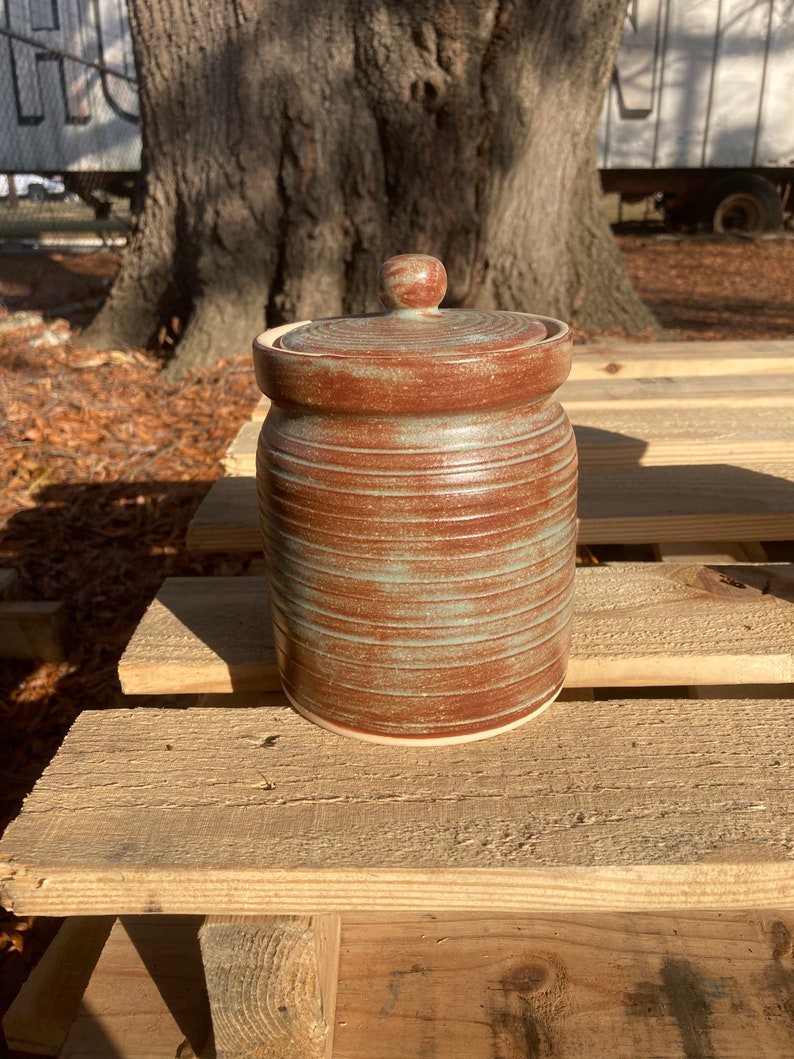 Small Stoneware Canister Clay Creek