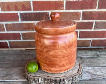 Extra Large Stoneware Canister