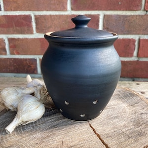 Stoneware Garlic Holder