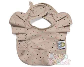 Water-Resistant Infant Bib - Toddler & Preschool Mealtime Essential, Easy-Clean Baby Feeding Accessory, BPA-Free, Perfect Gift