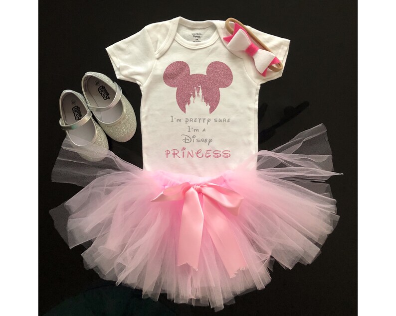 Disney castle princess bodysuit I'm pretty sure I'm a Etsy