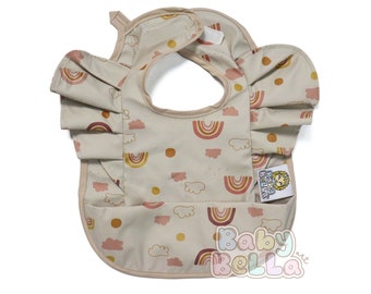 Water-Resistant Infant Bib - Toddler & Preschool Mealtime Essential, Easy-Clean Baby Feeding Accessory, BPA-Free, Perfect Gift