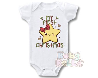 My First Christmas 2022, Baby First Christmas, My 1st Christmas Onesie, My First Christmas Baby Onesie