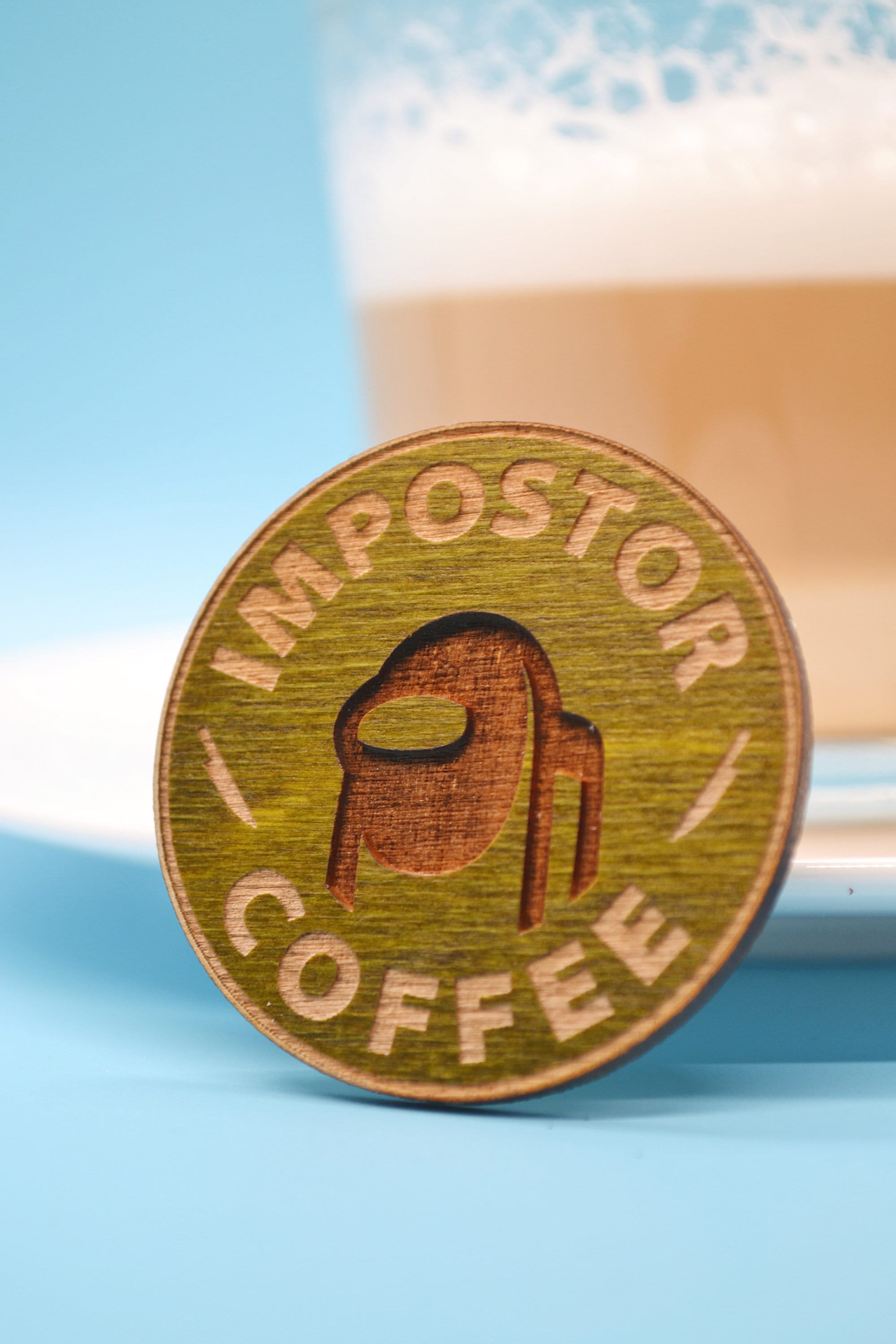 Custom Wood Pin Bulk Ordering Available Laser Engraved Pin Etsy