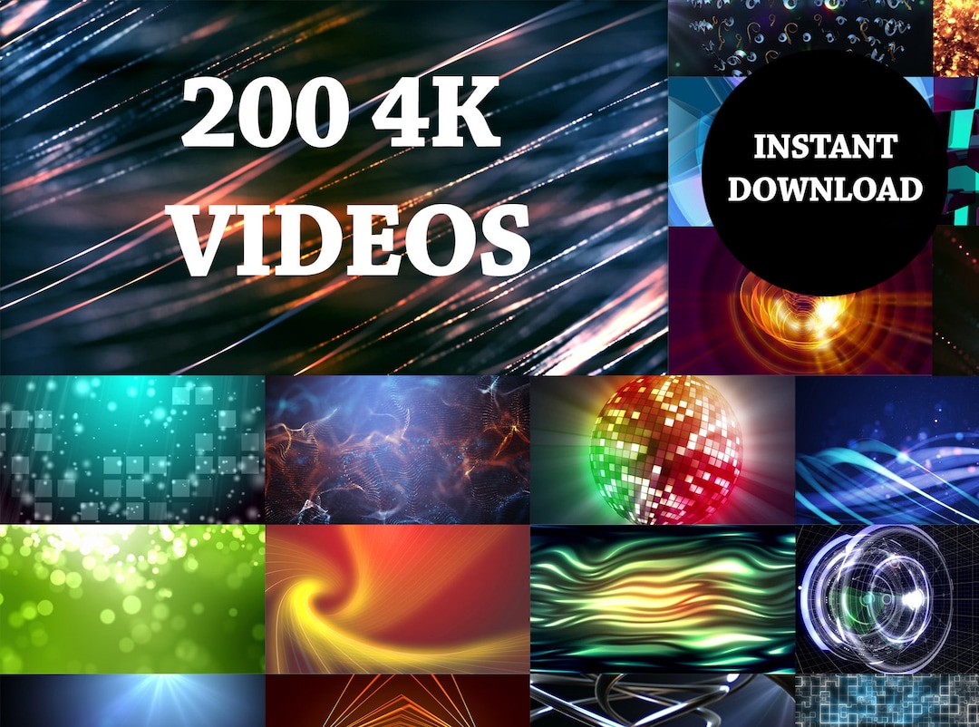 Video Animation | 200 4K Videos | Youtube Intro | MP4 | Instant ...