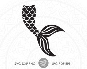 Free Free 163 Silhouette Mermaid Fin Svg SVG PNG EPS DXF File