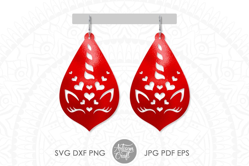 Unicorn Jewelry Making Heart Cut File Flower Crown Svg Valentines Earring Svg Unicorn Earrings Cricut Projects Teardrop Clip Art Art Collectibles Deshpandefoundationindia Org