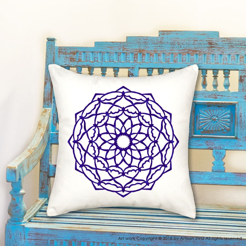 Free Free Cricut Mandala Stencil SVG PNG EPS DXF File