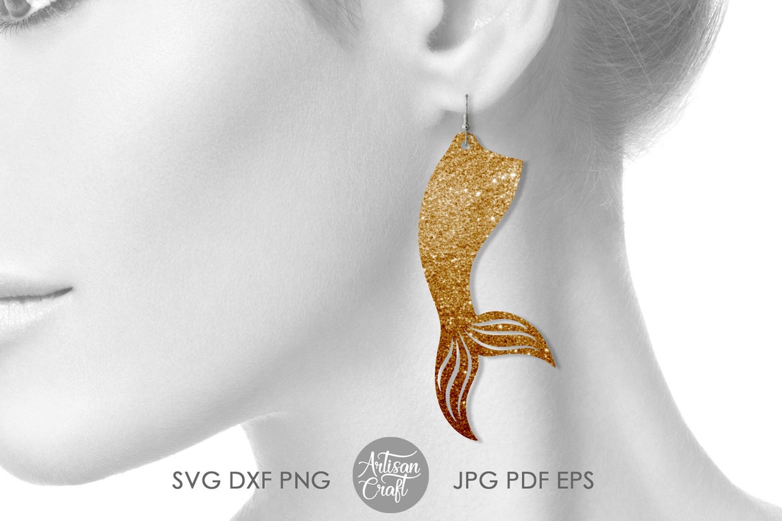 Free Free Mermaid Earring Svg 949 SVG PNG EPS DXF File