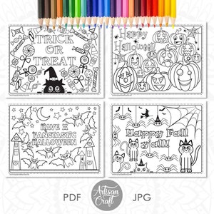 Halloween coloring pages, cute Halloween coloring, kids colouring pages, printable