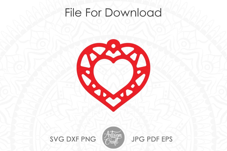 Free Free Heart Earring Svg 80 SVG PNG EPS DXF File