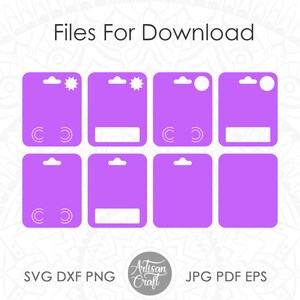 money card holder template svg cut files for download