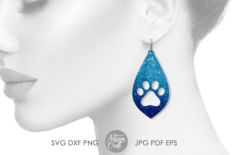 Free Free Paw Print Earring Svg Free 58 SVG PNG EPS DXF File