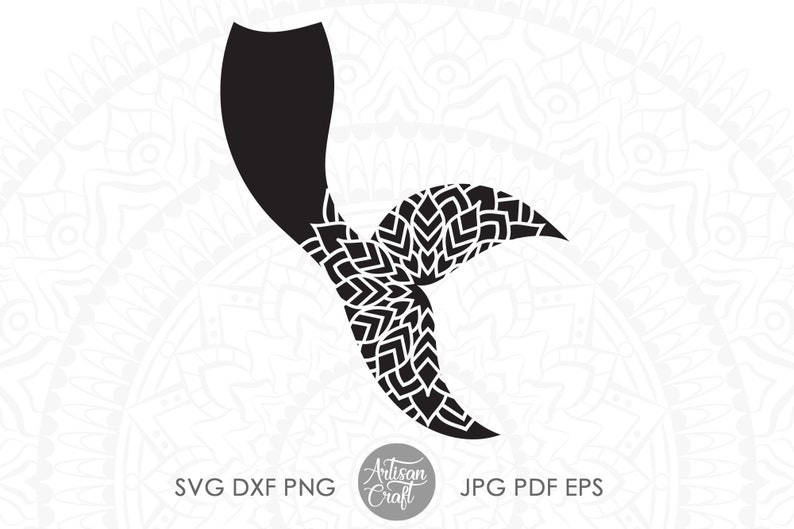 Free Free 187 Mandala Mermaid Tail Svg SVG PNG EPS DXF File