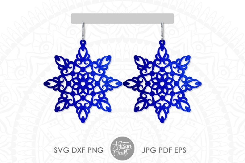 Download Earring Svg Laser Cut Earring Files Cut File Faux Leather Earring Svg Mandala Earring Svg Cricut Projects Craft Supplies Tools Visual Arts Poligon Com