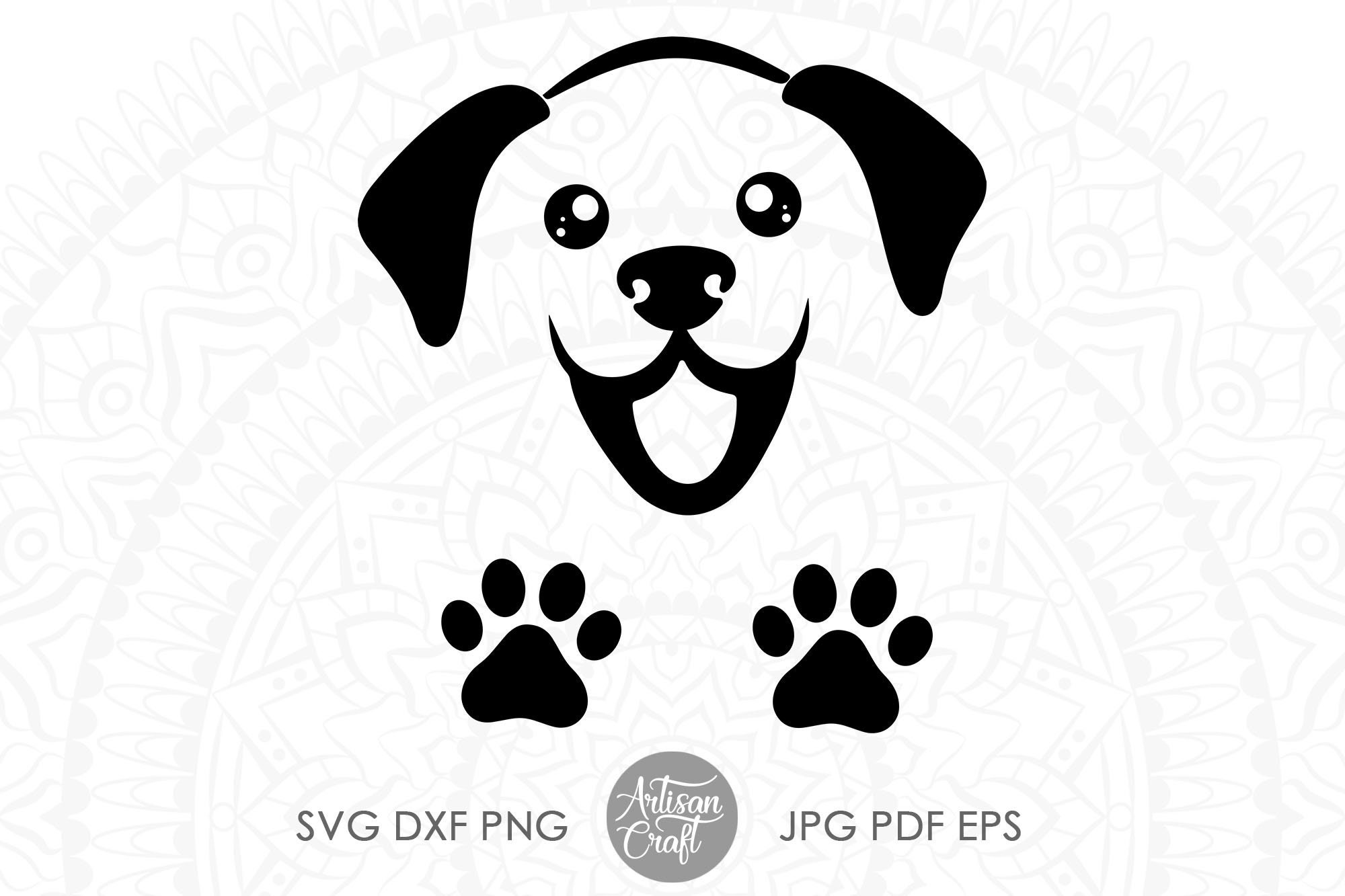 Dog Face Svg Dog Svg Dog Paws Pawsitive Designs Puppy Etsy Australia